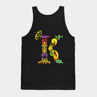 Crazy Monogram K Tank Top